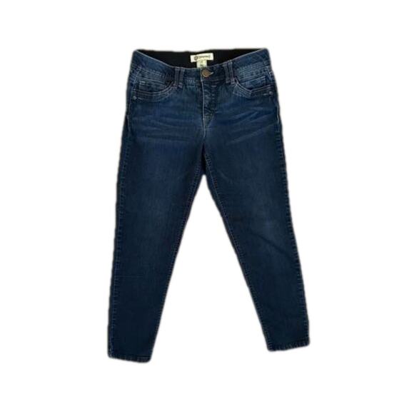 Democracy Skinny Jeans Dark Wash Blue Size 10 - Picture 1 of 13